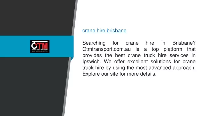 crane hire brisbane searching for crane hire