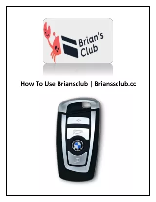 how to use briansclub brianssclub cc