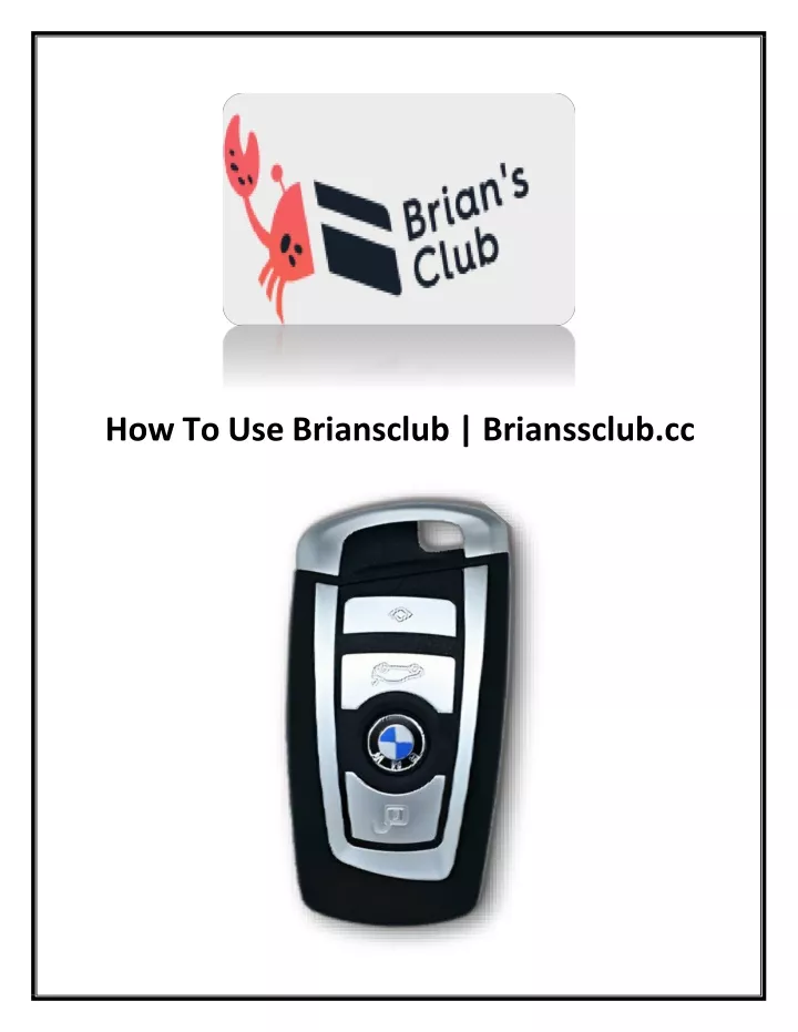 how to use briansclub brianssclub cc