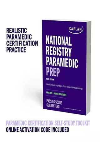 DOWNLOAD/PDF National Registry Paramedic Exam Self-Study Toolkit: Book   1,150-Item Qbank