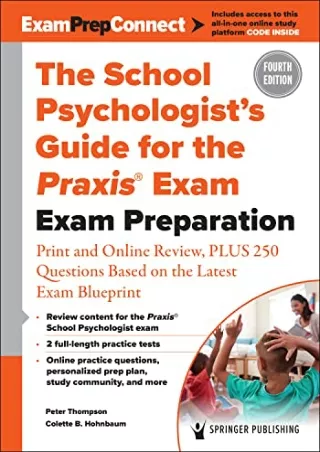 [PDF READ ONLINE] The School Psychologist’s Guide for the Praxis® Exam: Exam Preparation – Print