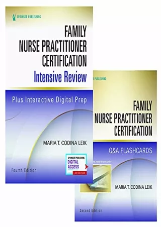 Download Book [PDF] Family Nurse Practitioner Certification Intensive Review, Fourth Edition –