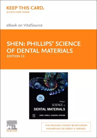 READ [PDF] Phillips' Science of Dental Materials E-Book