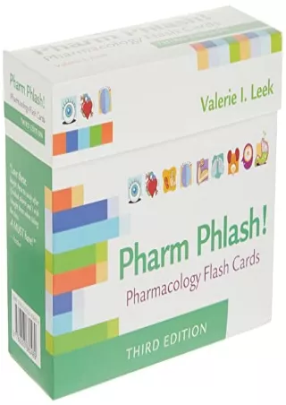 Read ebook [PDF] Pharm Phlash!: Pharmacology Flash Cards