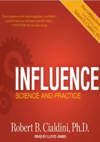 [PDF] DOWNLOAD Influence: Science and Practice, ePub, 5th Edition