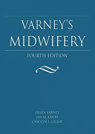 Download Book [PDF] Varney's Midwifery
