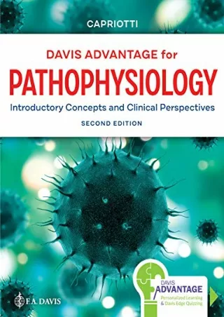 PDF_ Davis Advantage for Pathophysiology: Introductory Concepts and Clinical