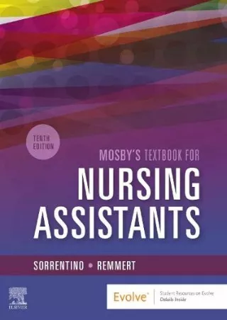 PDF_ Mosby's Textbook for Nursing Assistants - Hard Cover Version
