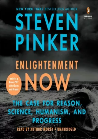 Read ebook [PDF] Enlightenment Now: The Case for Reason, Science, Humanism, and Progress