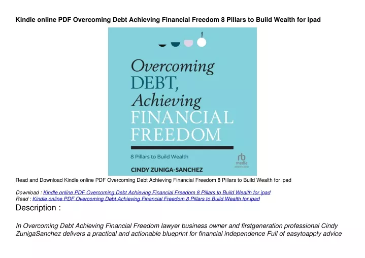 kindle online pdf overcoming debt achieving