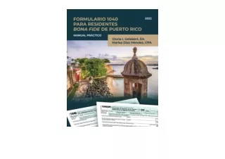 Download Formulario 1040 para residentes bona fide de Puerto Rico Manual practic