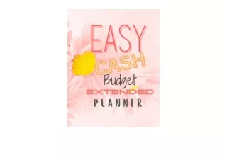 PDF read online Easy Cash Budget Extended Planner for android
