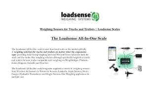 Trailer Airbag Scale | Loadsensescales.com