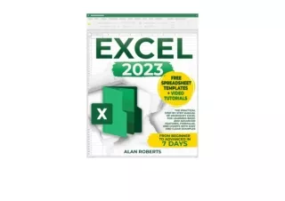 Download PDF EXCEL 2023 The Practical Step by Step Manual of Microsoft Excel for