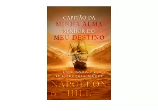 Kindle online PDF Capitao da minha alma senhor do meu destino Portuguese Edition