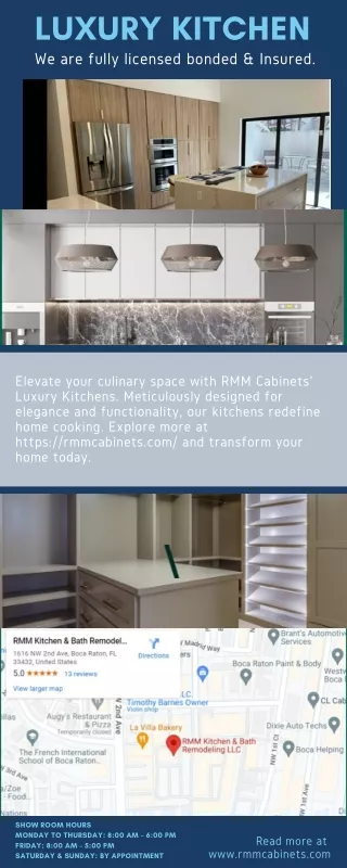 Luxury Kitchen  - rmmcabinets.com