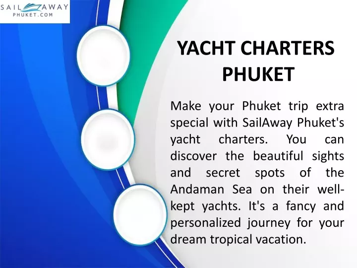 yacht charters phuket