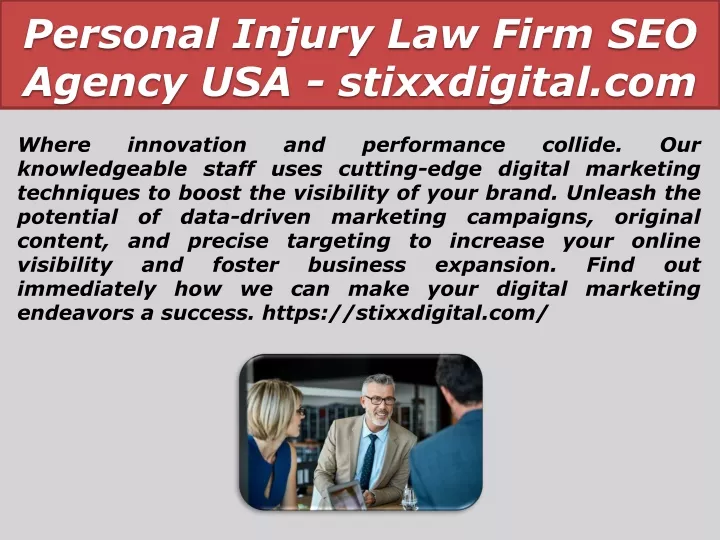 personal injury law firm seo agency usa stixxdigital com