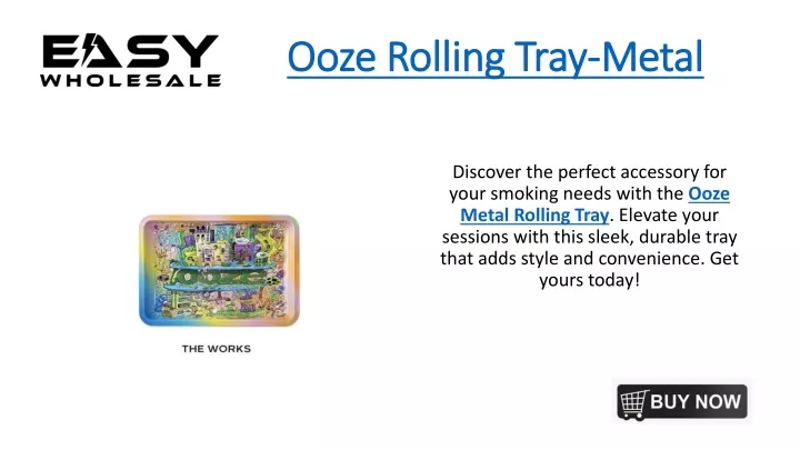 ooze rolling tray metal