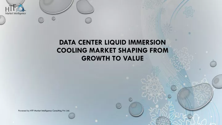 data center liquid immersion cooling market shaping from growth to value