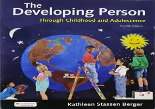 FREE READ [PDF] Developing Person Through Childhood and Adolescence