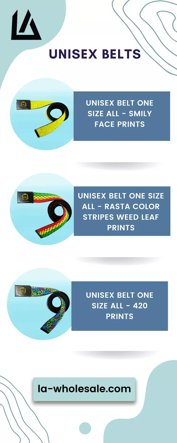 unisex belts