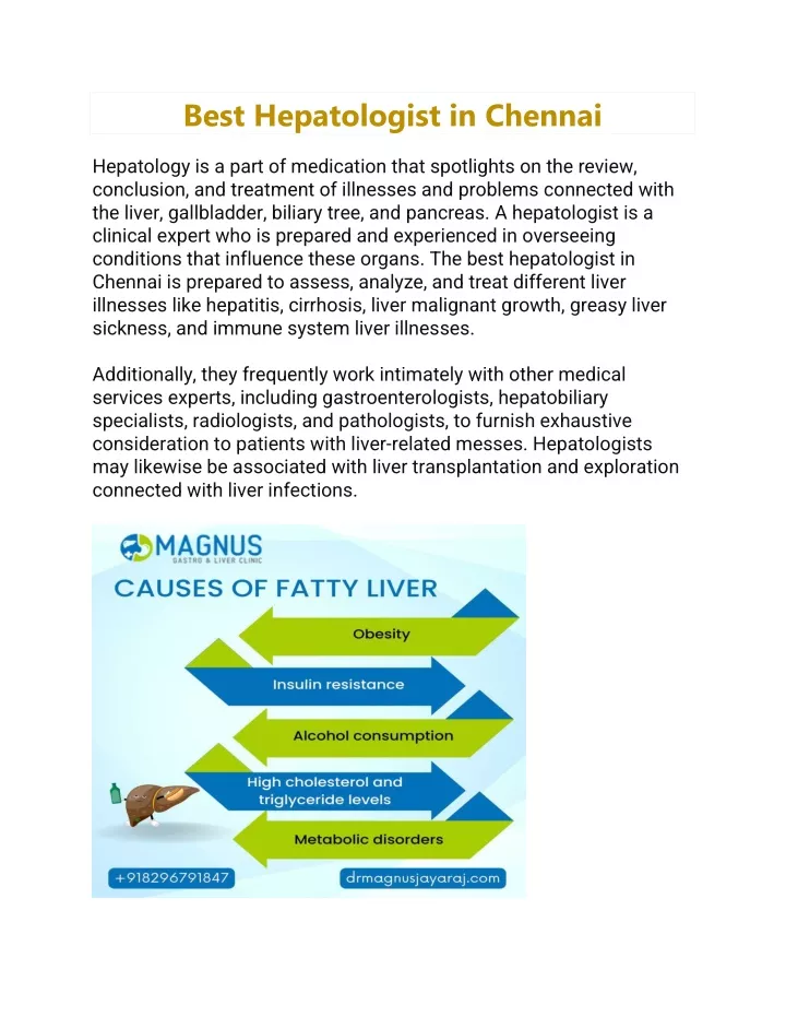 best hepatologist in chennai