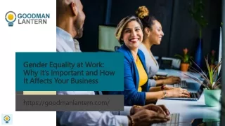 gender equality at work why it s important and how it affects your business