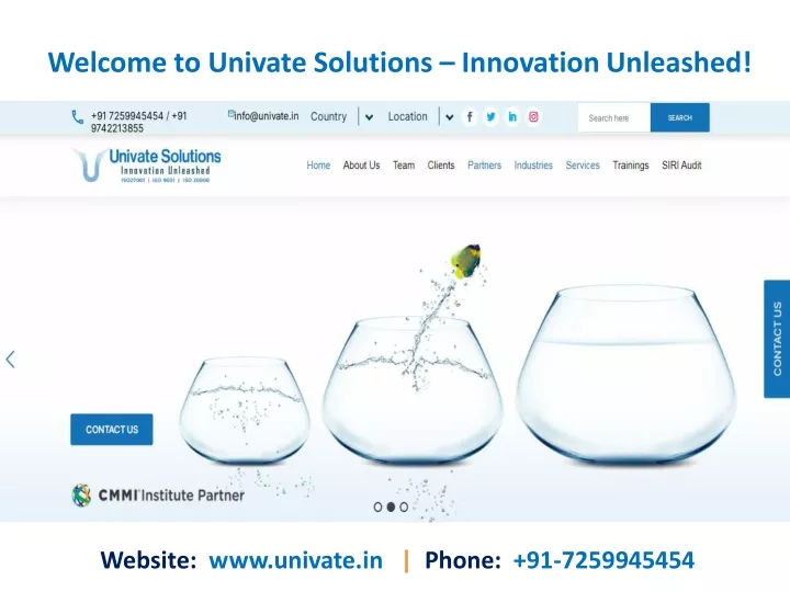 welcome to univate solutions innovation unleashed
