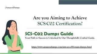 Stay Ahead in Your SCS-C02 Exam Journey: AmazonDumps Offers Up-to-dated Dumps Wi