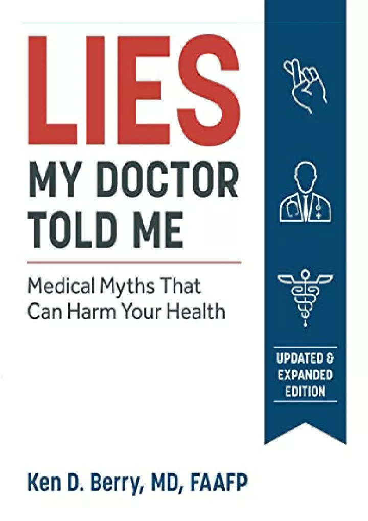 lies my doctor told me second edition medical