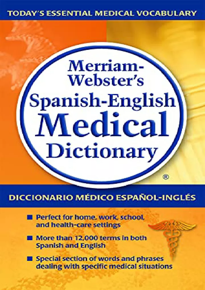 merriam webster s spanish english medical