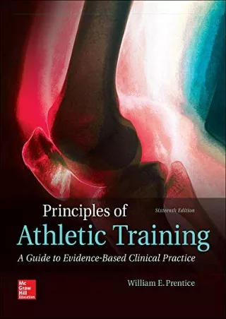 PDF Principles of Athletic Training: A Guide to Evidence-Based Clinical Pra