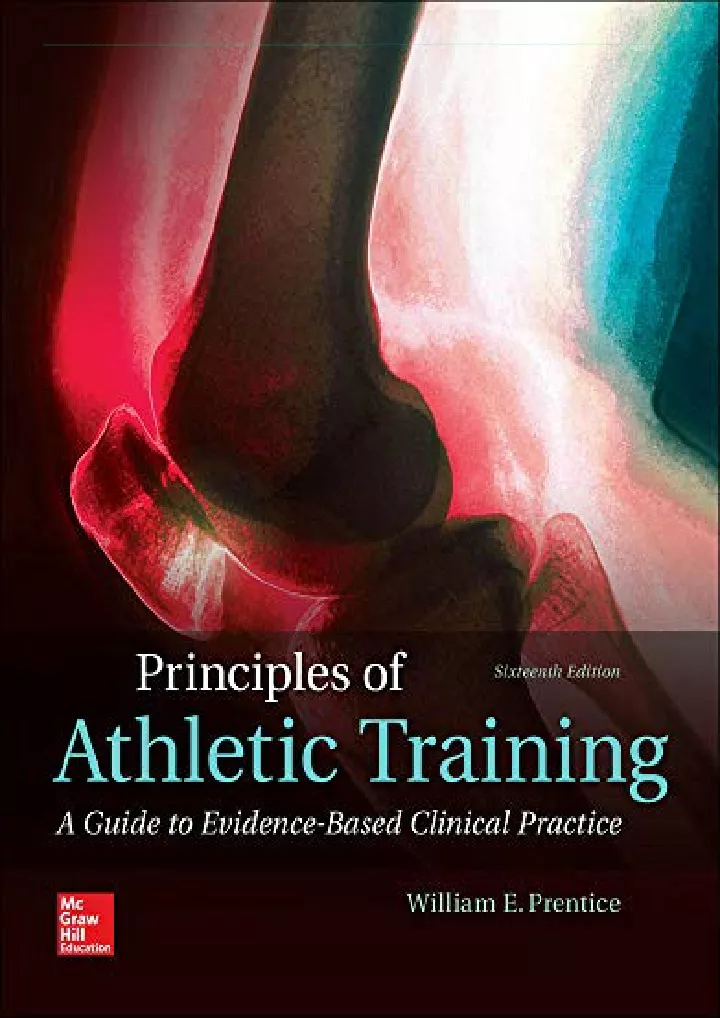 principles of athletic training a guide