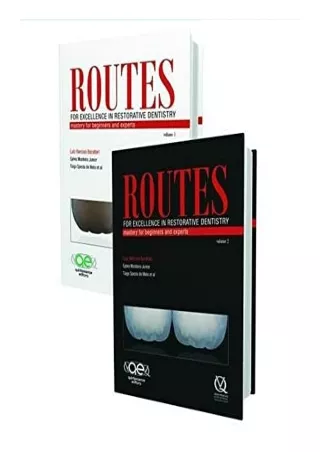 PDF Routes for Excellence in Restorative Dentistry: Mastery for Beginners a