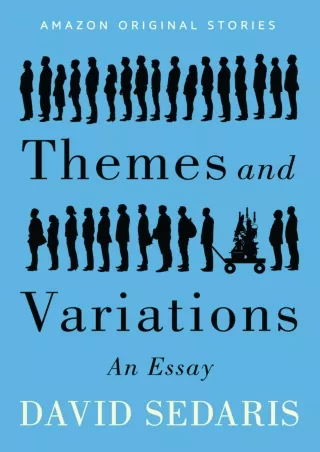 PDF BOOK DOWNLOAD Themes and Variations: An Essay bestseller