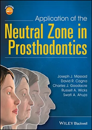 [PDF] READ Free Application of the Neutral Zone in Prosthodontics read