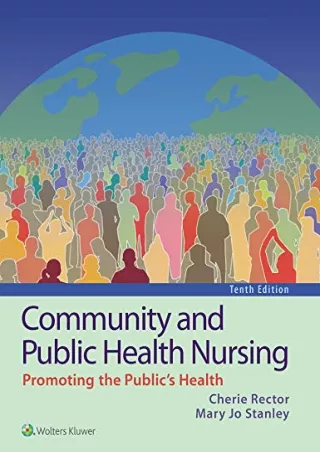 (PDF/DOWNLOAD) Community and Public Health Nursing kindle