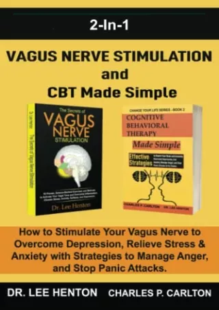 [PDF] DOWNLOAD EBOOK Vagus Nerve Stimulation and CBT Made Simple (2 In 1):