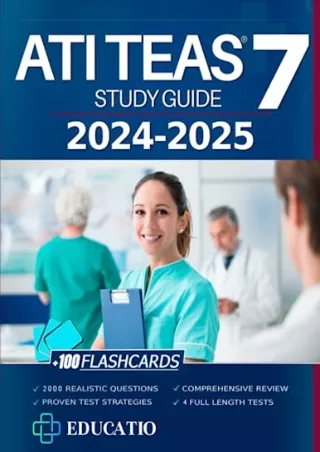 PDF BOOK DOWNLOAD Ati Teas 7 Study Guide: A Comprehensive Study Guide for t