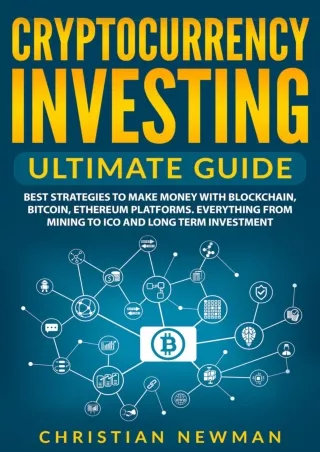 PDF BOOK DOWNLOAD Cryptocurrency Investing - Ultimate Guide: Best Strategie