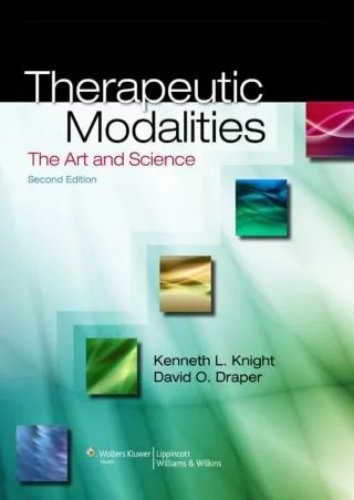 [PDF] DOWNLOAD EBOOK Therapeutic Modalities: The Art and Science android
