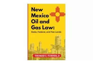Ebook download New Mexico Oil and Gas Law State Federal and Fee Lands for ipad