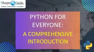 Best Institute for Python Training in Noida (2023)