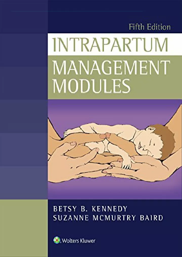 intrapartum management modules download pdf read