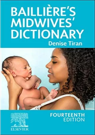 [PDF] DOWNLOAD EBOOK Baillière’s Midwives' Dictionary bestseller