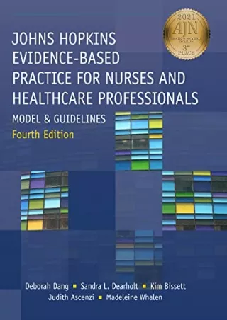 PDF KINDLE DOWNLOAD Johns Hopkins Evidence-Based Practice for Nurses and He