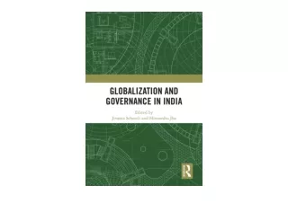 Download PDF Globalization and Governance in India full