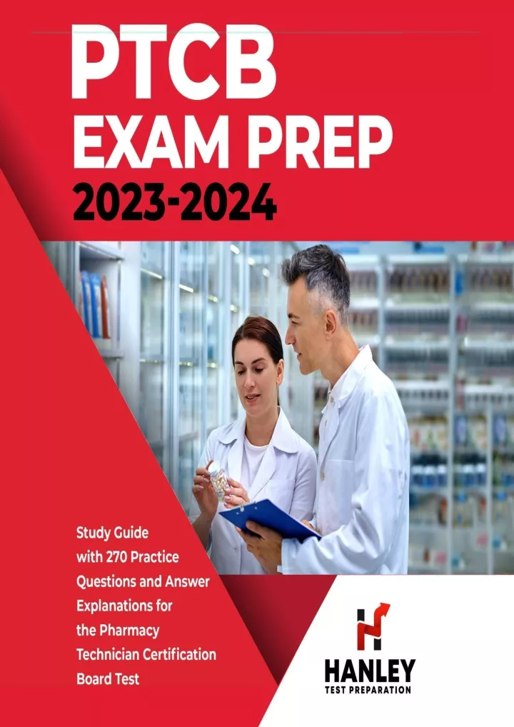 PPT PDF KINDLE DOWNLOAD PTCB Exam Prep 20232024 Study Guide with