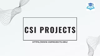 CSI Projects